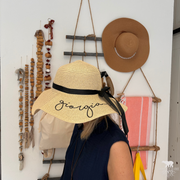Cappello Paglia personalizzato